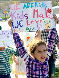 Children's March we love kids sign (1).p